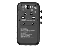 Verbatim Uniwersalny adapter podróżny UTA-06 GaN III USB-C PD 100W QC - 1206082 - zdjęcie 3